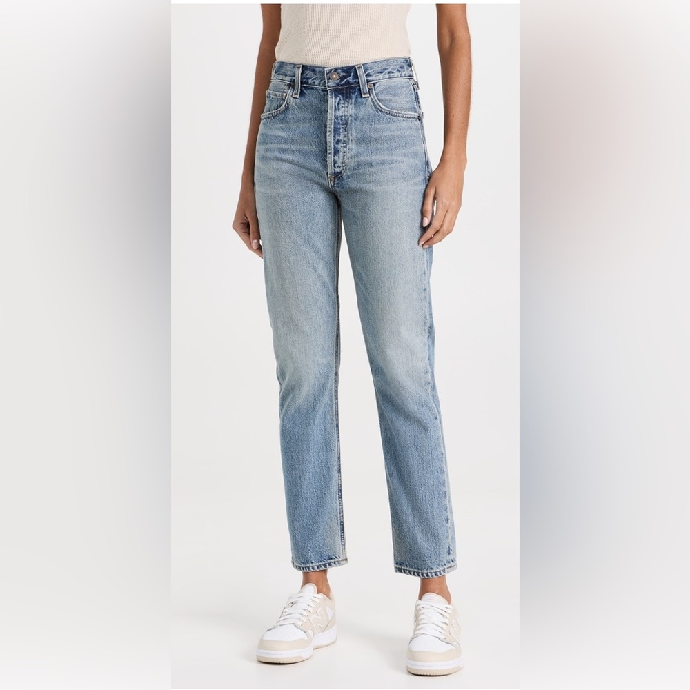 Citizen of Humanity Charlotte high rise straight jeans